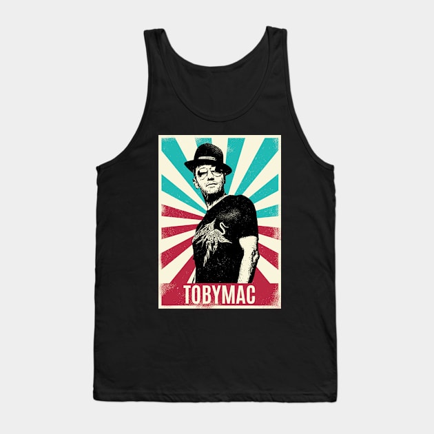 Vintage Retro Tobymac Tank Top by Bengkel Band